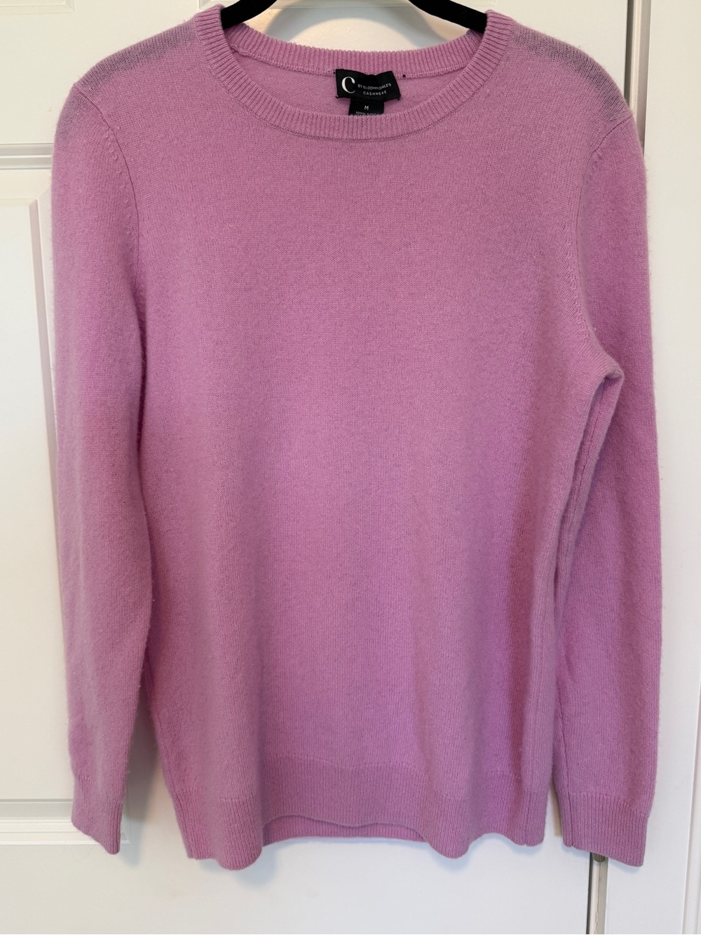 Bloomingdale's Pink Crewneck Sweater